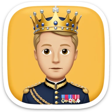 King Edward Viii eldest son of King George V sticker