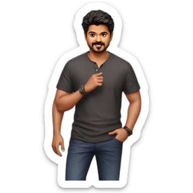 Thalapathy vijay sticker