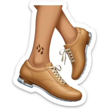a shoe with a foot inside, stepping and showing a clear shoe print below. and leg with motion line







 sticker