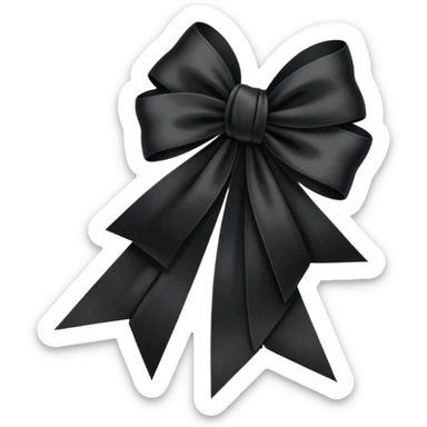 Lazo de luto sticker