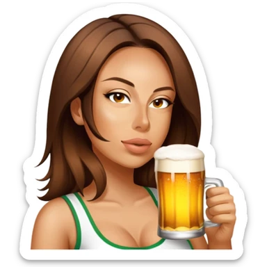 Cerveza Drinker sticker