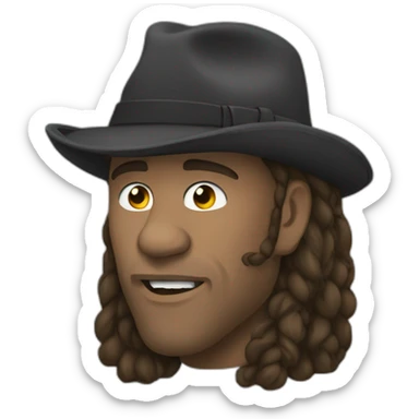 Rappeur kerchak sticker