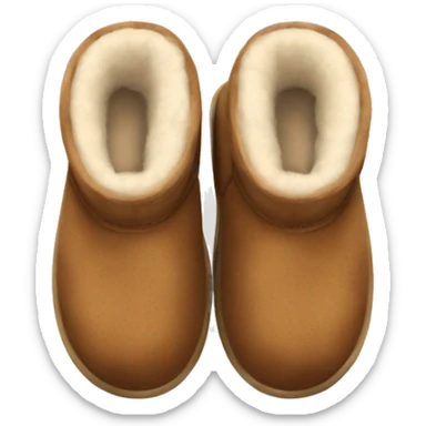 UGG slippers  sticker