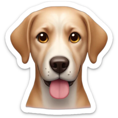 Chat mangeant un chien sticker