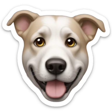 dog addicted to my boom sticker