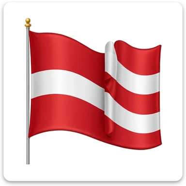 Austrian Empire flag waving sticker