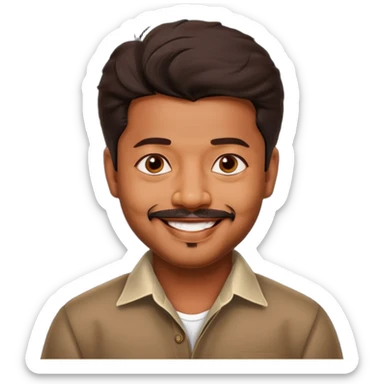 Vijay Thalapathy Tamil  sticker