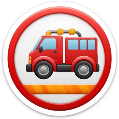 towing zone icon sticker