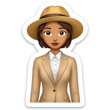 High end fashion sticker