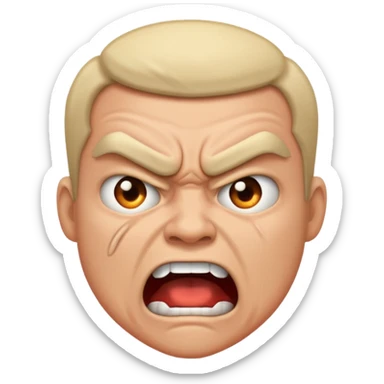 Tokat atan kişi sticker