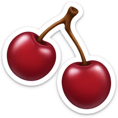 Cherry red emojis  sticker