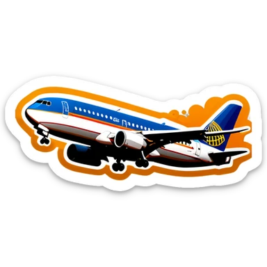 United Airlines sticker