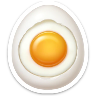 lazy egg sticker