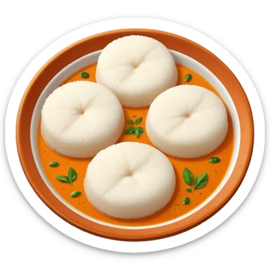 Idli sambar sticker