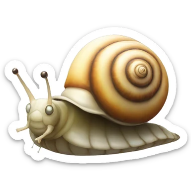 hover snails sticker