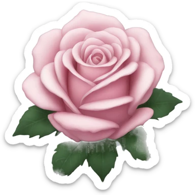 winter rose  sticker