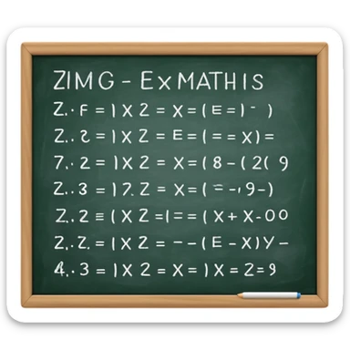 math equations sticker