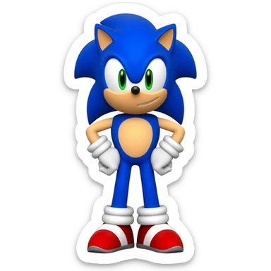 Sonic sticker