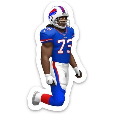  Buffalo bills cinderella story sticker