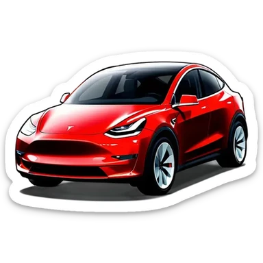 Tesla Model Y sticker