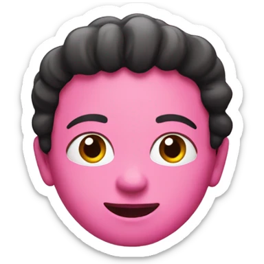 pink netflix logo sticker