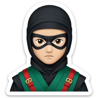 Ninja en gucci  sticker