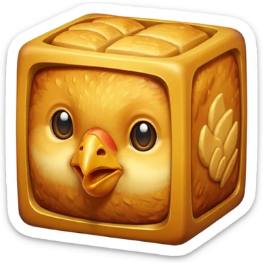 ricostilla, chicken cube sticker