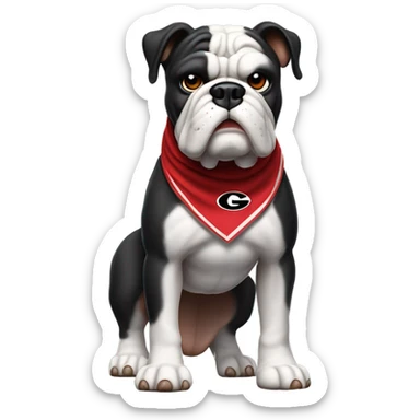 Georgia Bulldog sticker