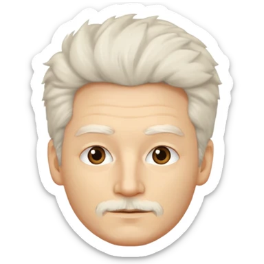 Pierre Poilievre warm white and fuzzy sticker