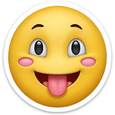 Tongue Out emoji sticker