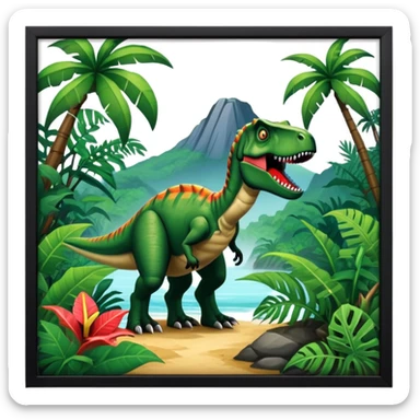 Jurassic Park sticker