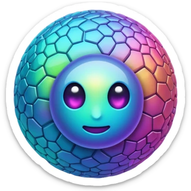  virus with many sticker