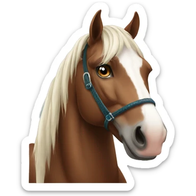 beautiful horse sticker