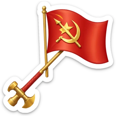 Ussr flag sticker