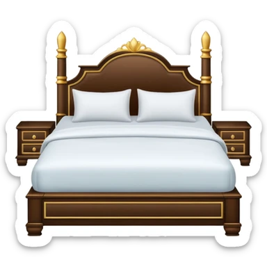 luxury bed sticker