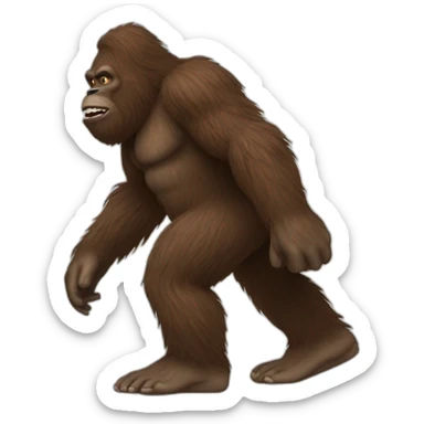 bigfoot sticker