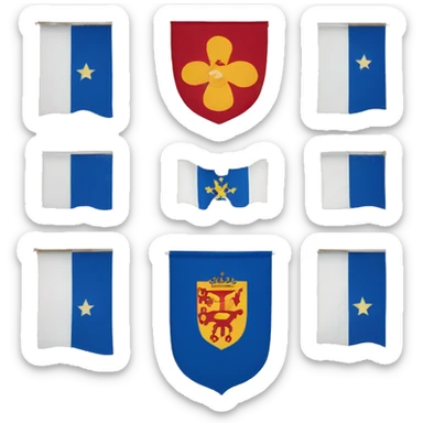 bandera de Asturias sticker