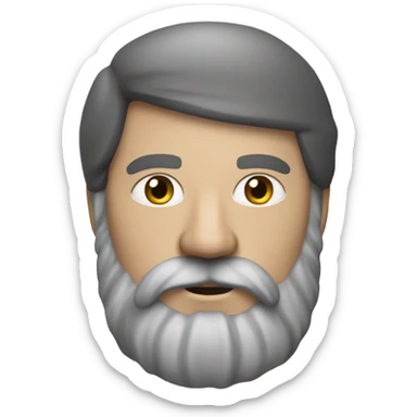 Scottish man with a beard warring a stone island jumber sticker