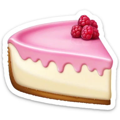 Cheesecake pink sticker