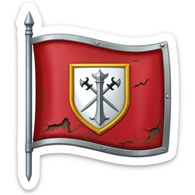 just knight flag item sticker