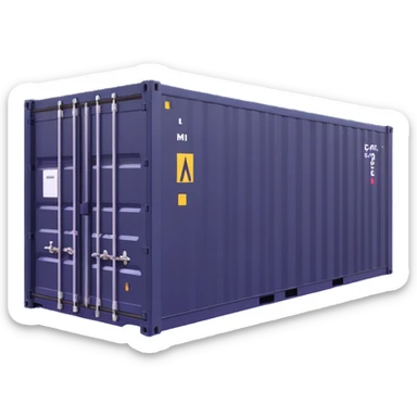 refrigerated cargo container sticker