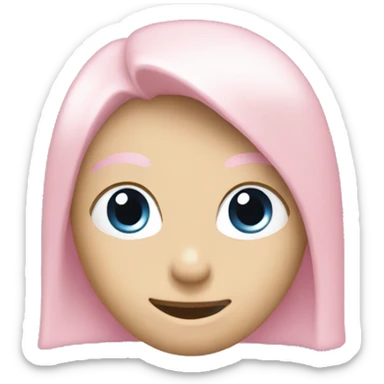 Light pink "Yes" sticker