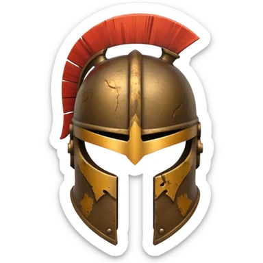 Spartan helmet  sticker