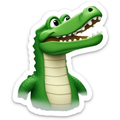 Lacoste crokodile sticker