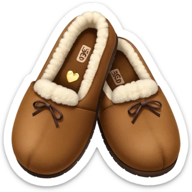 UGG slippers sticker