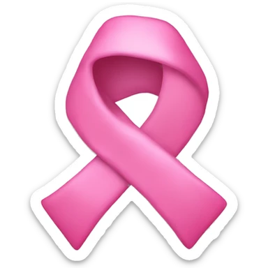 breast cancer pink ribbon sticker