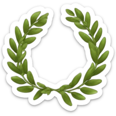 greek-laurel-wreath sticker