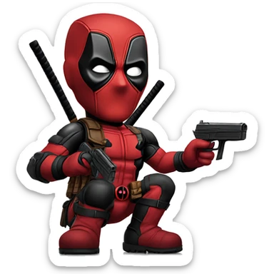 Un. 🐈‍⬛ Deadpool sticker
