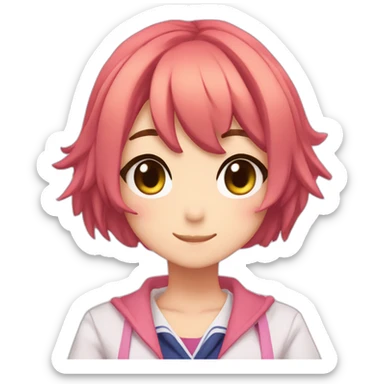 Sayori doki doki literature club sticker