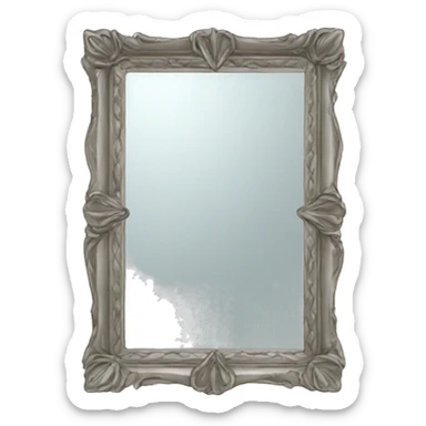 mirror sticker